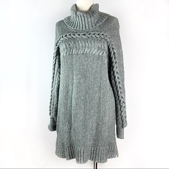 Simply Vera Vera Wong Chunky Gray Knitted Sweater - Picture 3 of 7